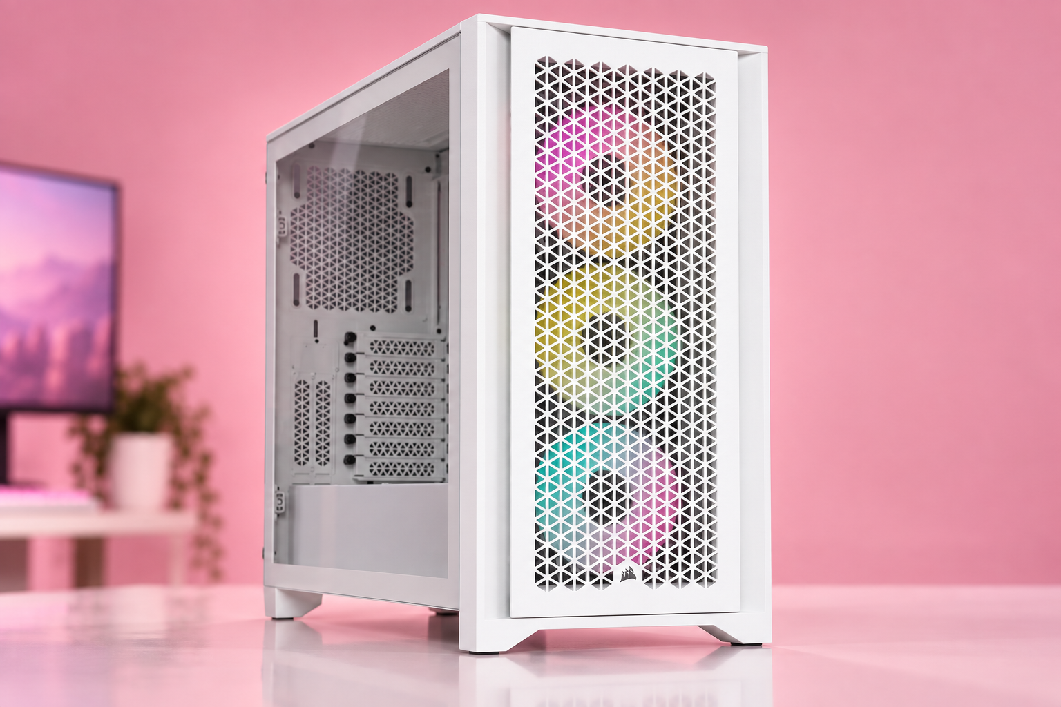 Corsair 4000D RGB Airflow al 56%, tre ventole per rifare il PC