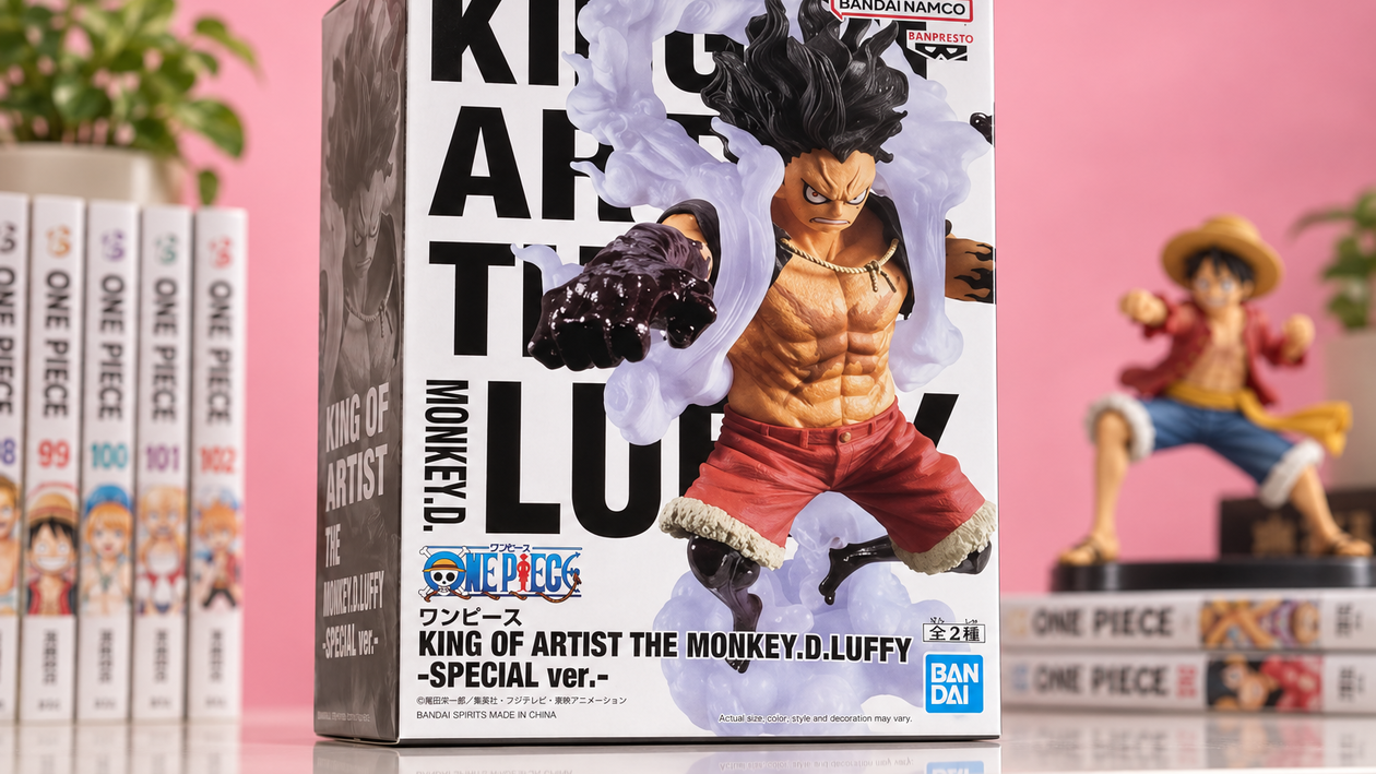 Immagine di Banpresto Luffy a 43,68€, 14 cm per completare la mensola One Piece