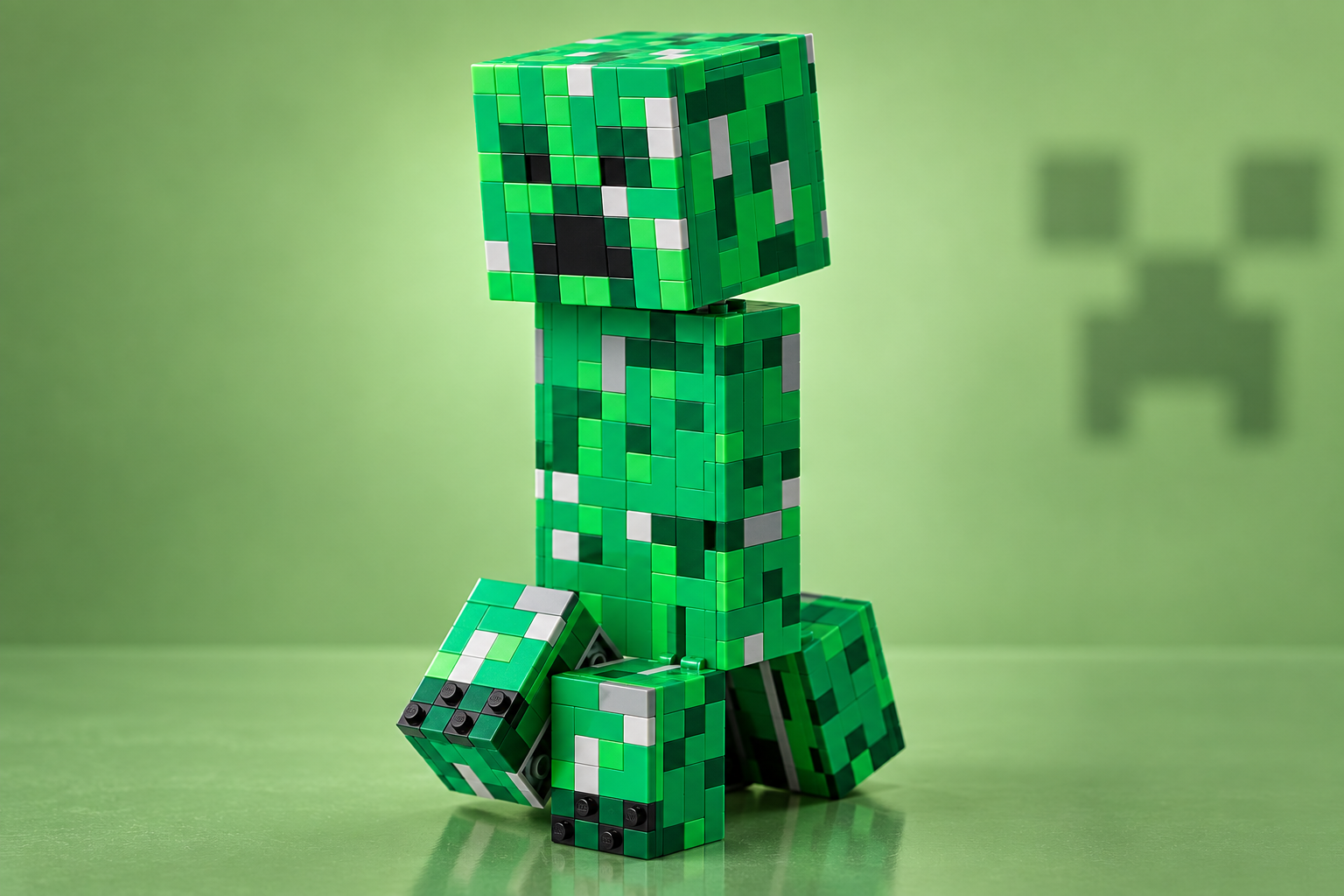 Anteprima: LEGO Minecraft Creeper a 37,99€, si apre e nasconde il mini della prima versione