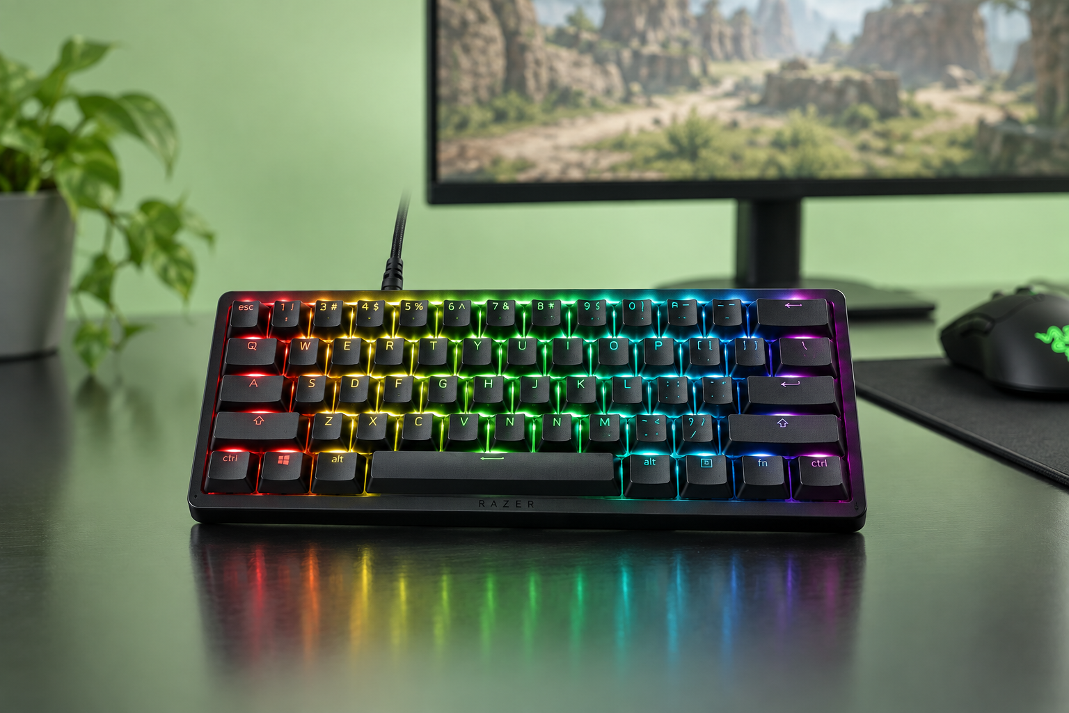Razer Huntsman V3 Pro Mini a 133,75€, il minimo di sempre per chi gioca FPS