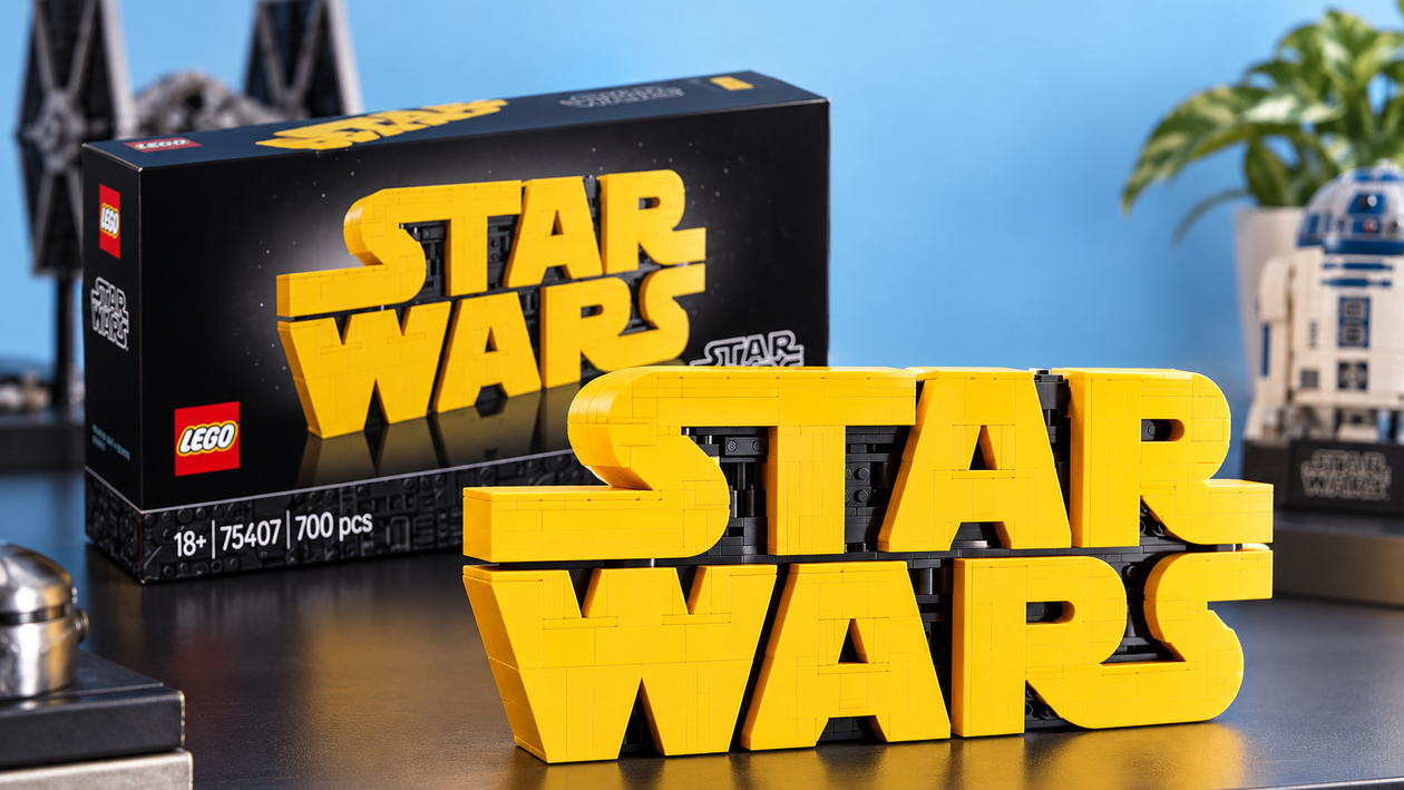Immagine di LEGO Star Wars Logo a 63,46€, con una sorpresa nascosta nella T