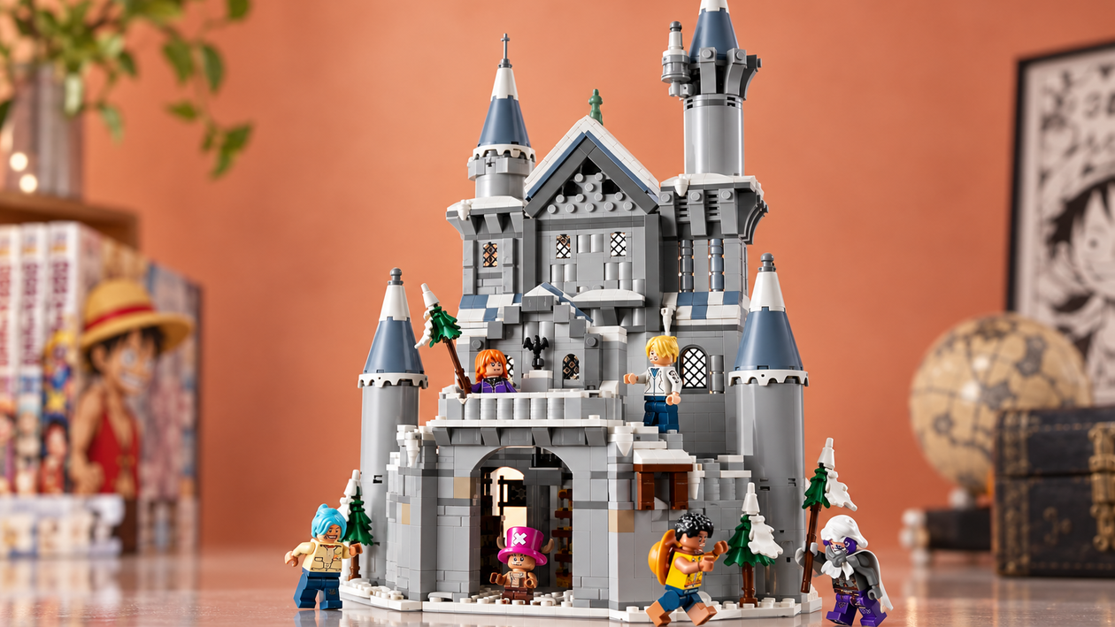 Immagine di LEGO One Piece Castello di Drum a 90,35€, sei minifigure per la battaglia