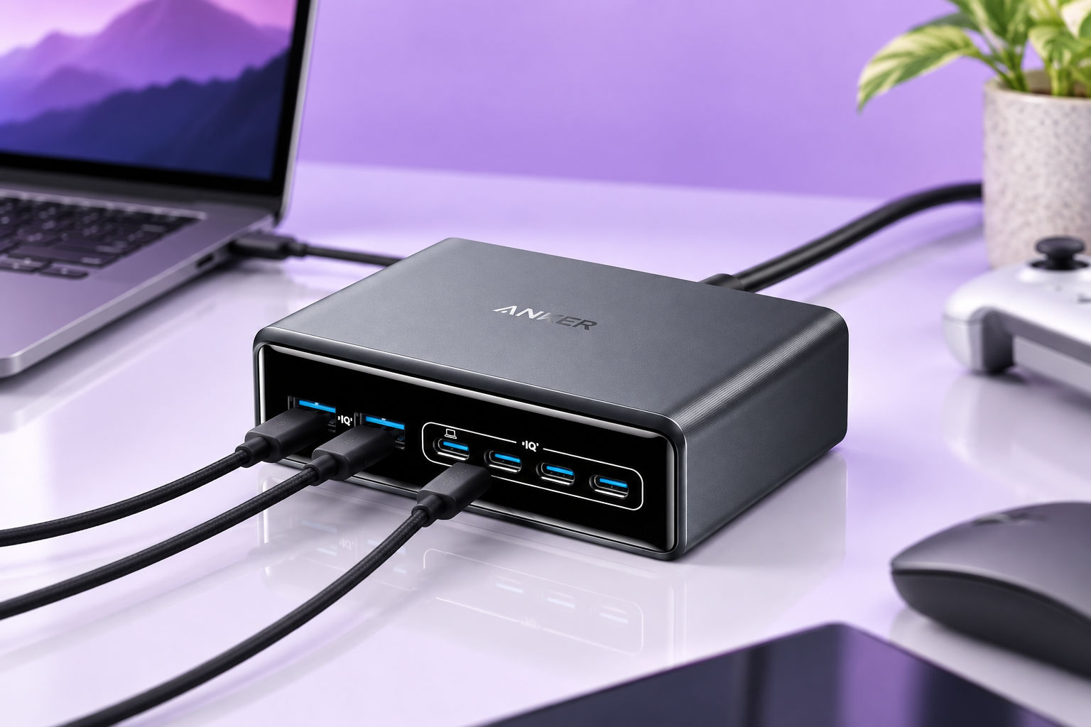 Anker Prime 200W al minimo storico: 6 porte per liberare il setup