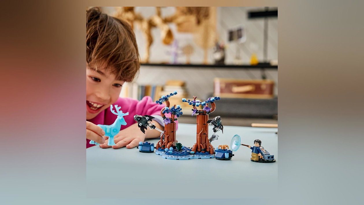 Immagine di LEGO Harry Potter Expecto Patronum a 28,49€, la Foresta Proibita in miniatura