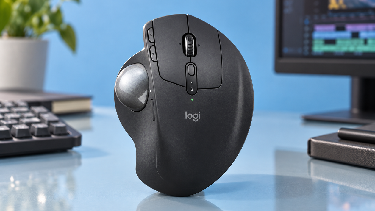 Immagine di Logitech MX Ergo S da 99,99€ a 69,99€, comfort per chi passa ore al PC