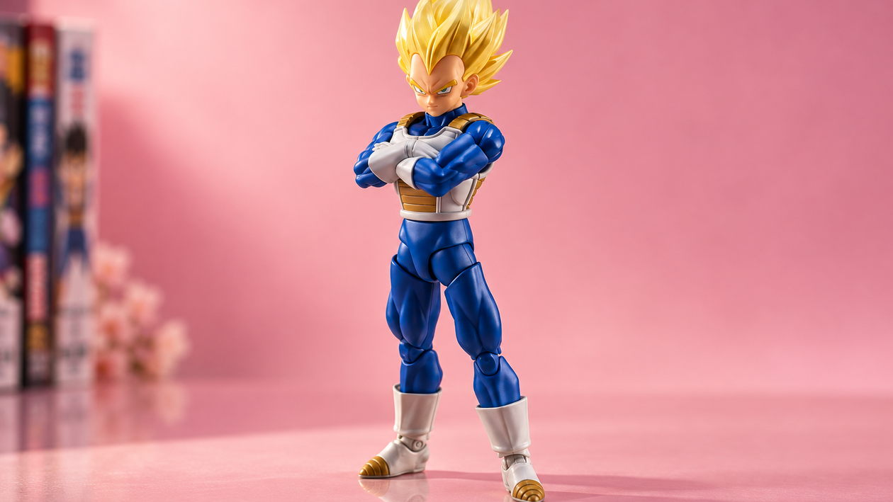 Immagine di Vegeta S.H.Figuarts sotto i 40€, tre volti per la vetrina Dragon Ball Z