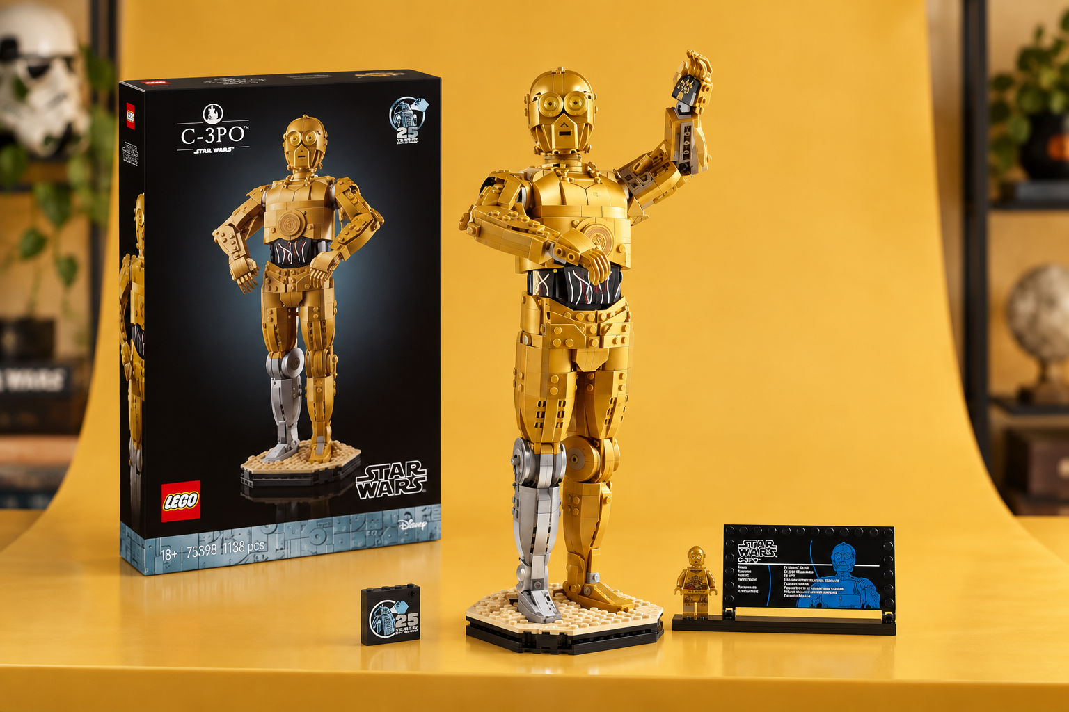 LEGO Star Wars C-3PO a 128,71€, il droide da costruire e mettere in mostra
