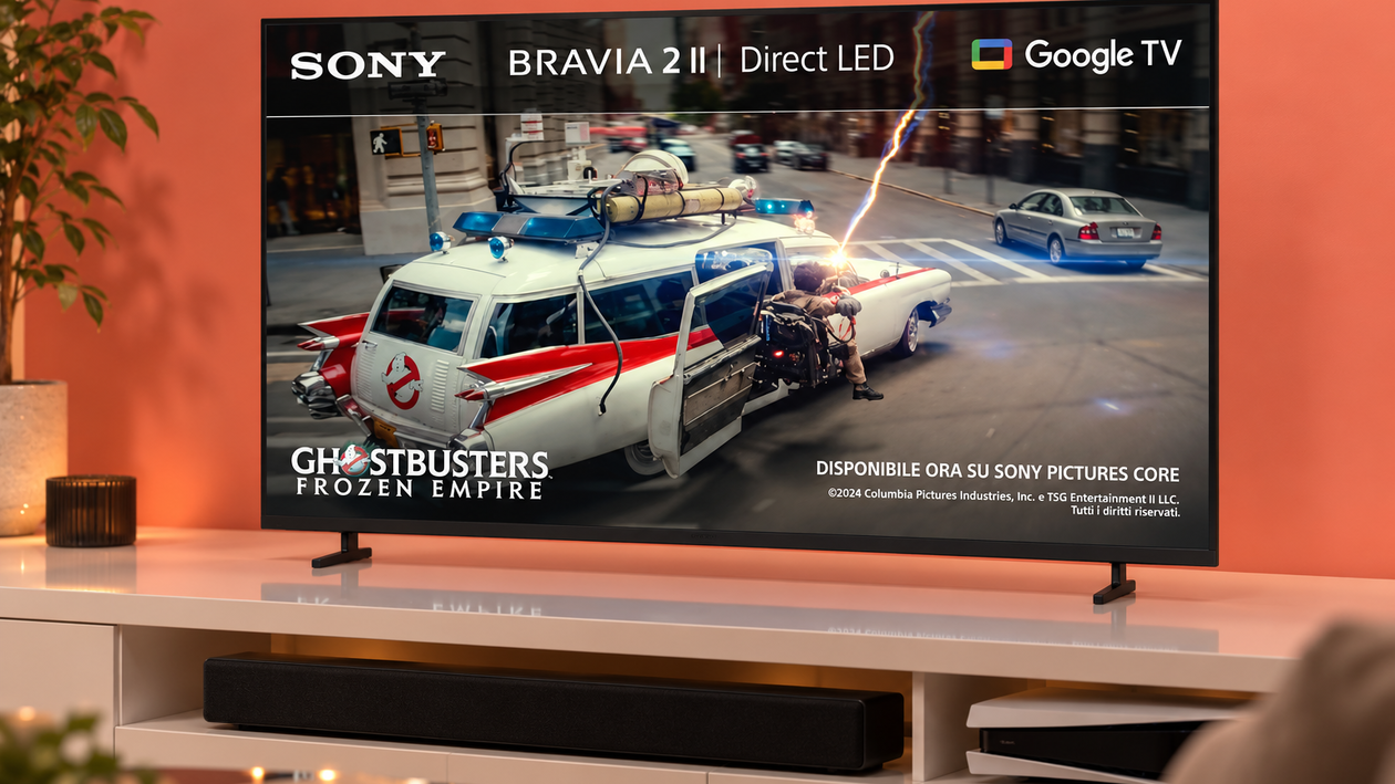 Immagine di Sony BRAVIA 2 II 50” a 449€, il 4K che riunisce PS5, film e sport