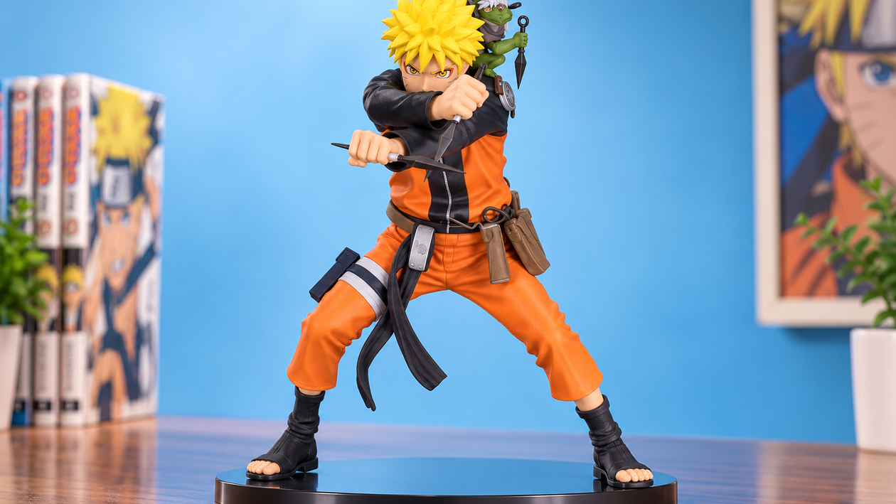 Immagine di La figure Banpresto di Naruto perde 9€ e porta Uzumaki in vetrina