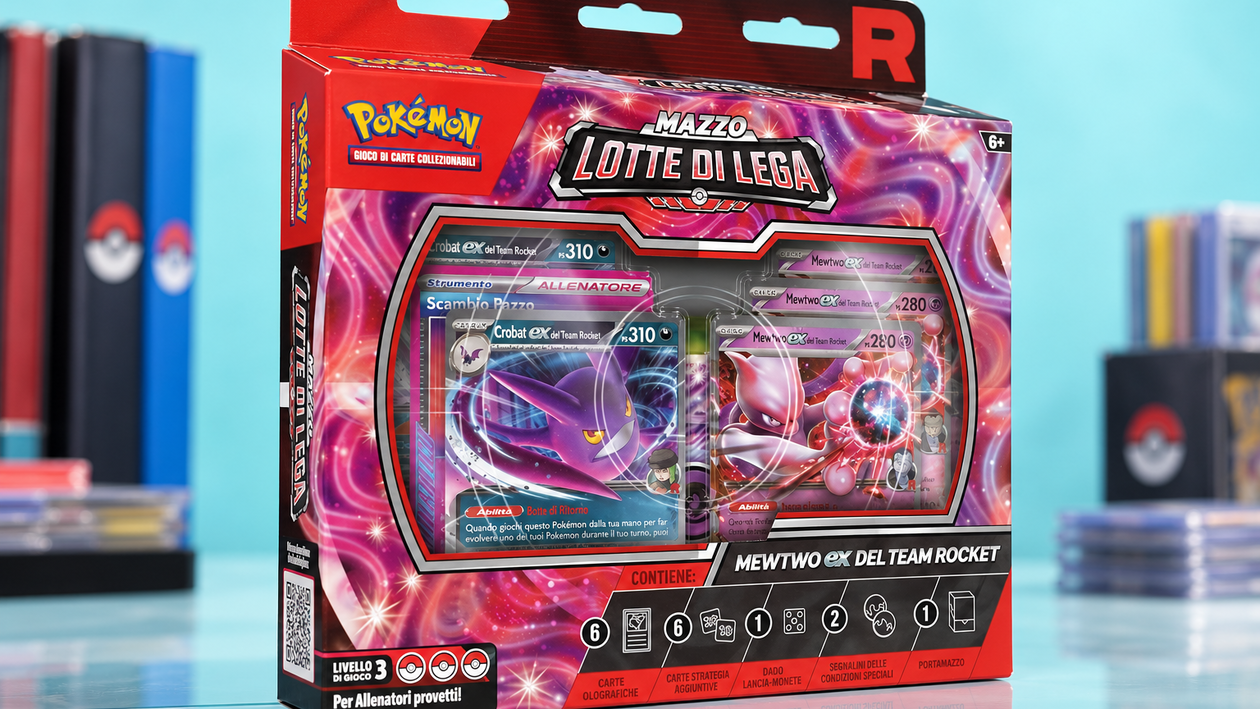 Immagine di 7,09€ in meno sul mazzo Pokémon Mewtwo-ex, pronto a giocare a 27,90€