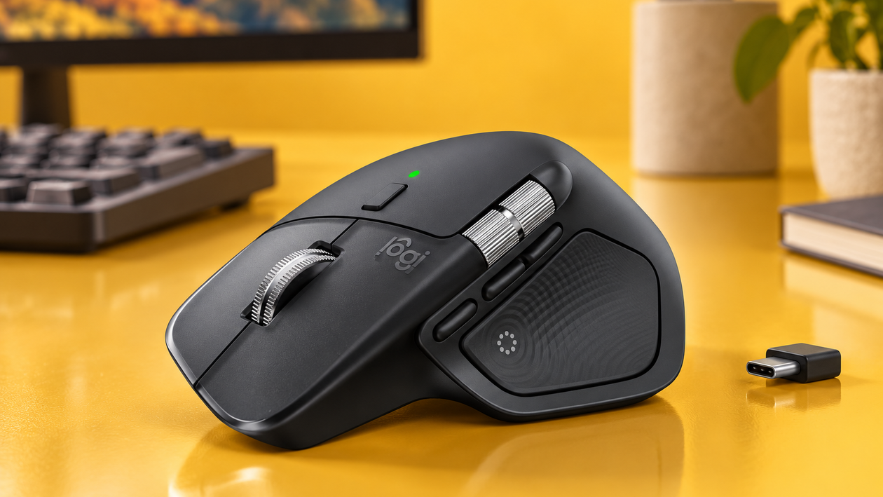 Immagine di Logitech MX Master 4 al minimo di sempre: 115,90€ per creator e multitasking