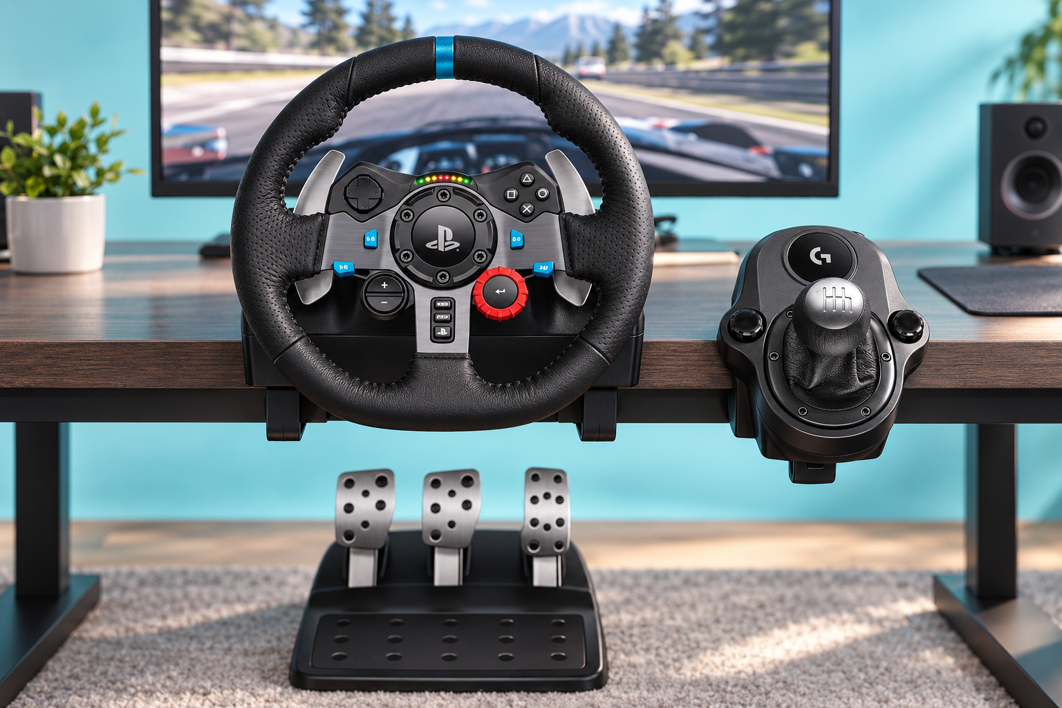 99,01€ in meno sul Logitech G29 SE: volante, pedali e cambio per PS5 e PC