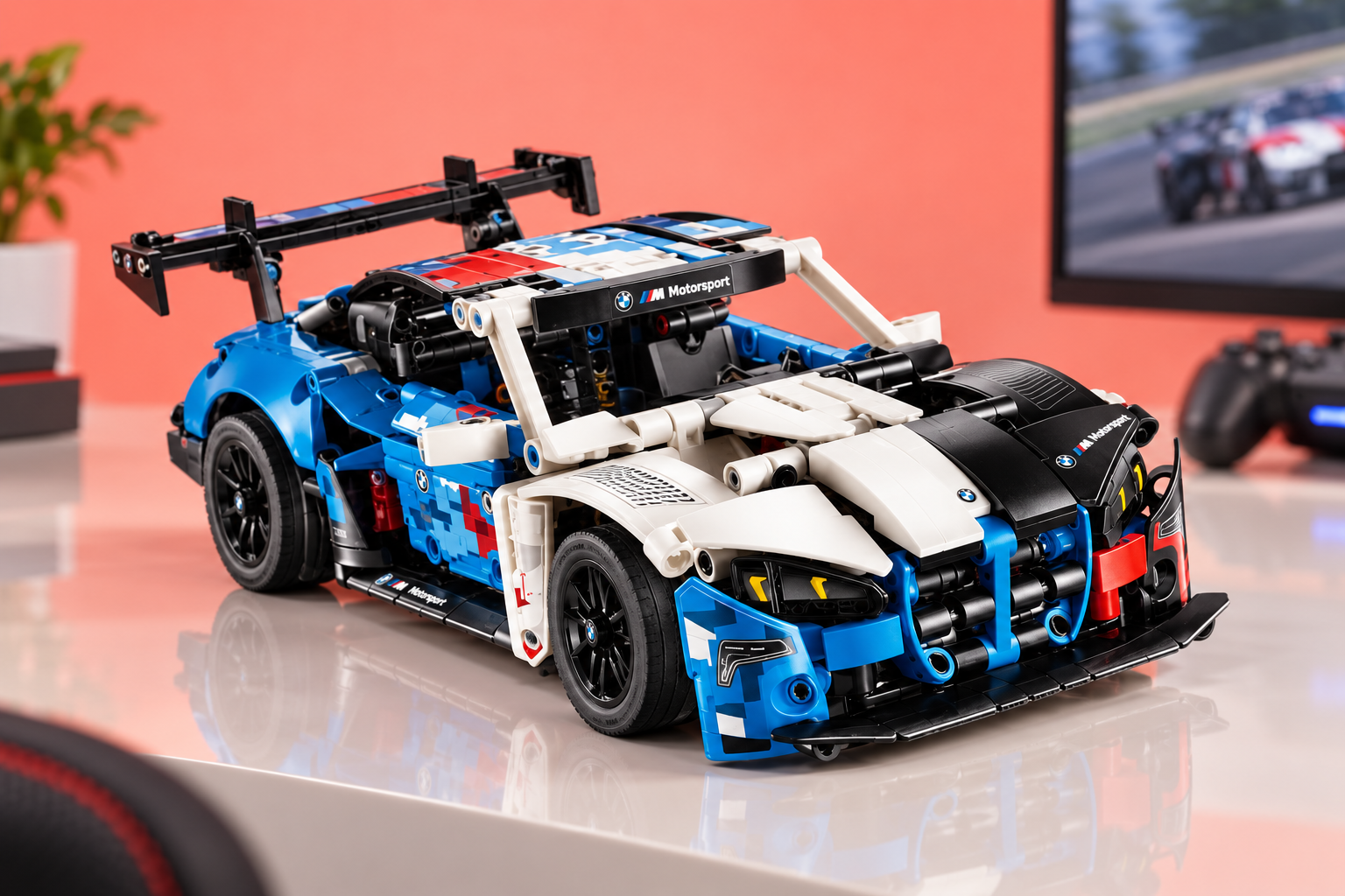 LEGO Technic BMW M4 GT3 EVO a 52,59€, costruzione e corse su Asphalt