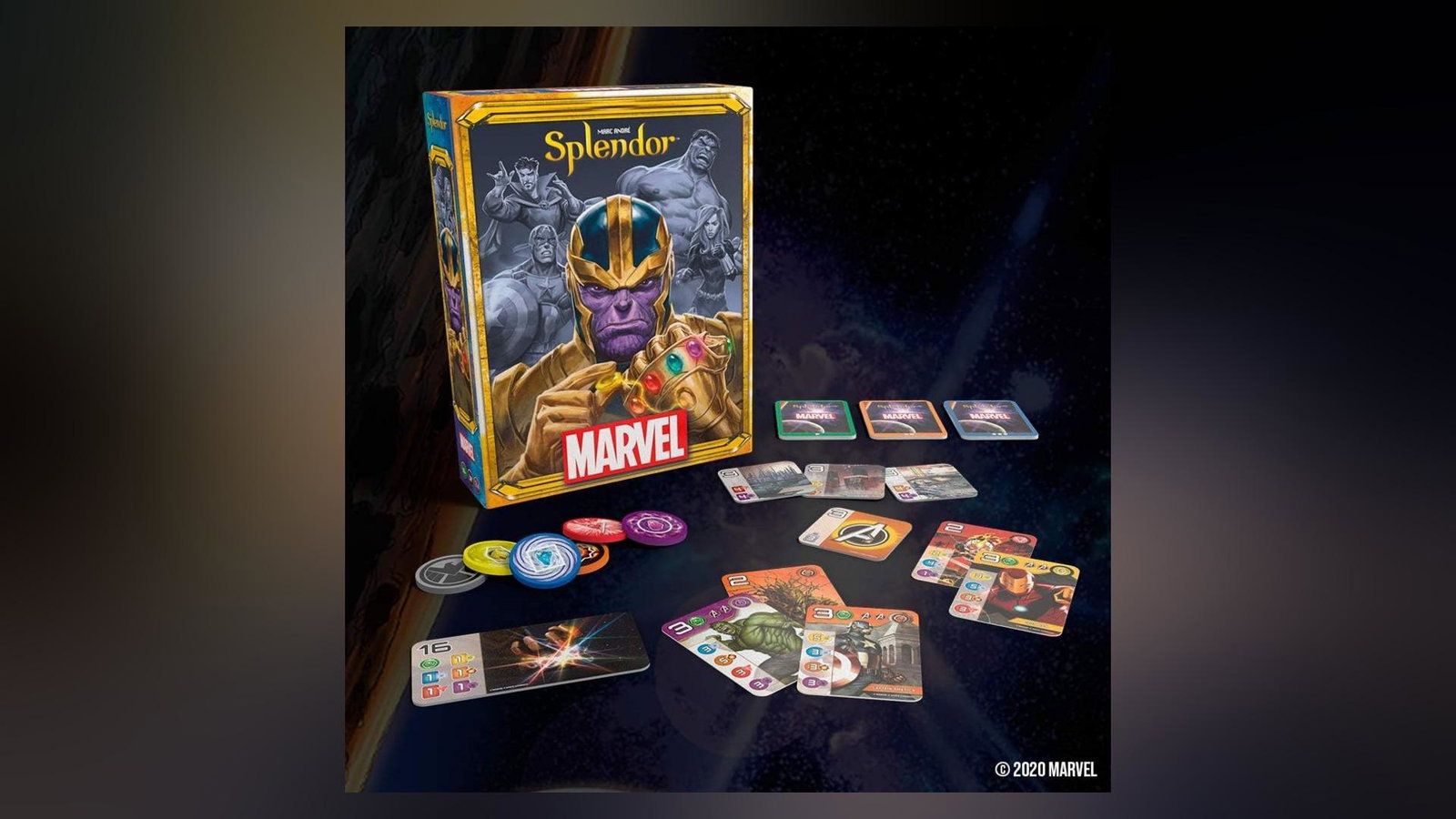 Splendor Marvel a 27,14€, 30 minuti per fermare Thanos