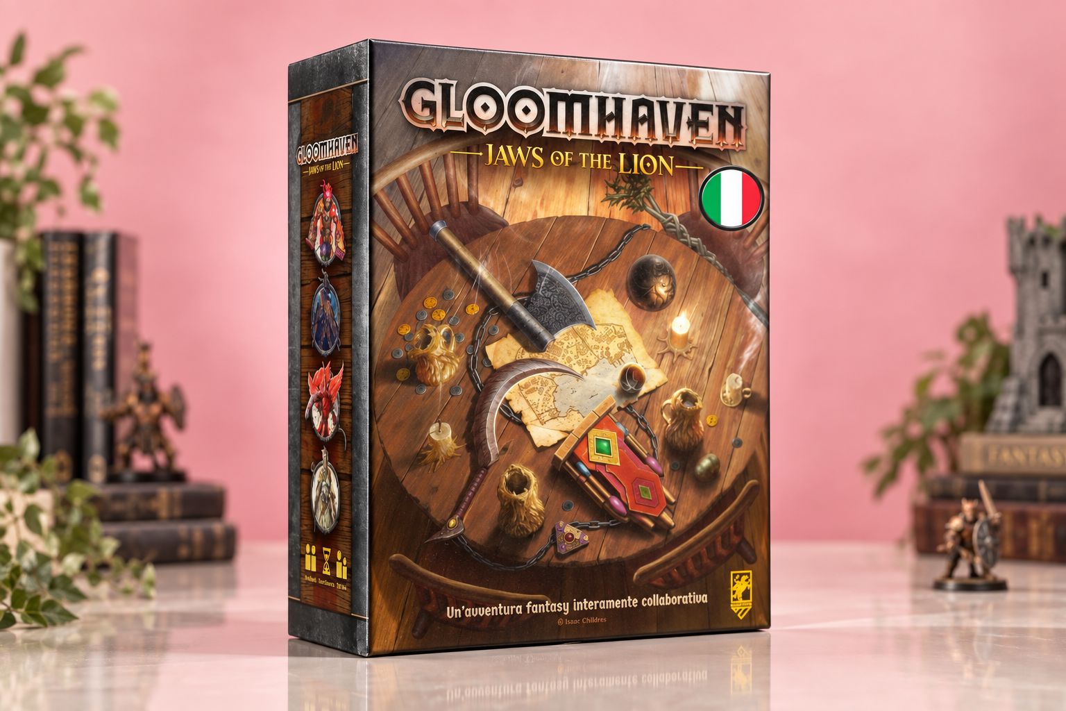 Anteprima: Gloomhaven Jaws of the Lion sotto i 61€, la campagna fantasy da condividere