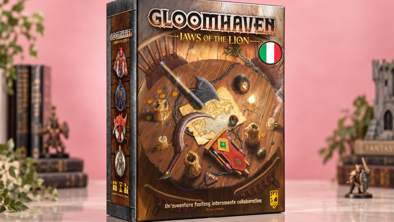 Immagine di Gloomhaven Jaws of the Lion sotto i 61€, la campagna fantasy da condividere