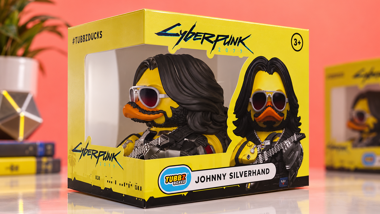 Immagine di La figure di Johnny Silverhand diventa un’anatra da 9 cm e costa 16,76€