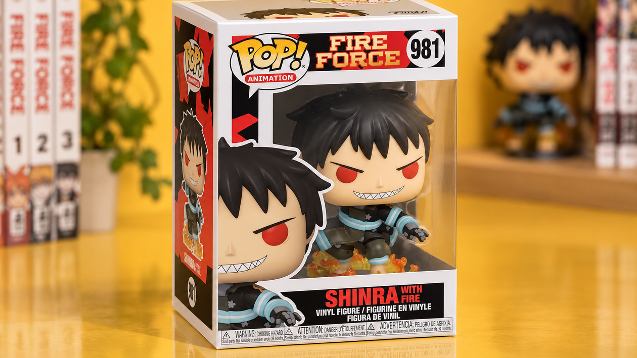 Immagine di Funko Pop Shinra Kusakabe a 16,14€, con l’effetto fiamma da esporre
