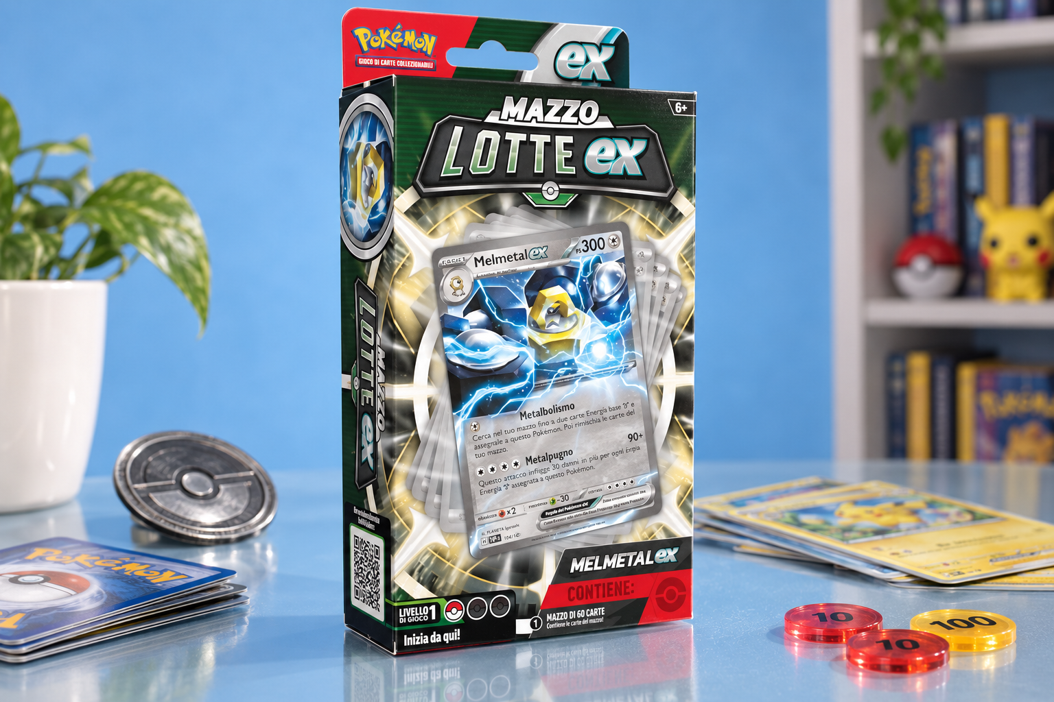 Pokémon Melmetal-ex da 23,90€ a 19,99€, il mazzo pronto da giocare