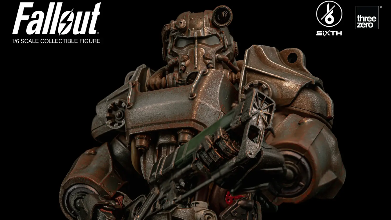 Fallout: la T-60 Rust Power Armor di Threezero sembra uscita direttamente dalle Wasteland