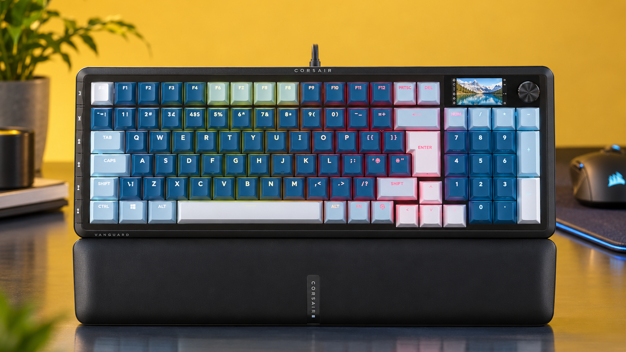 Immagine di CORSAIR VANGUARD 96 a 130€, la meccanica che dà colore alla postazione