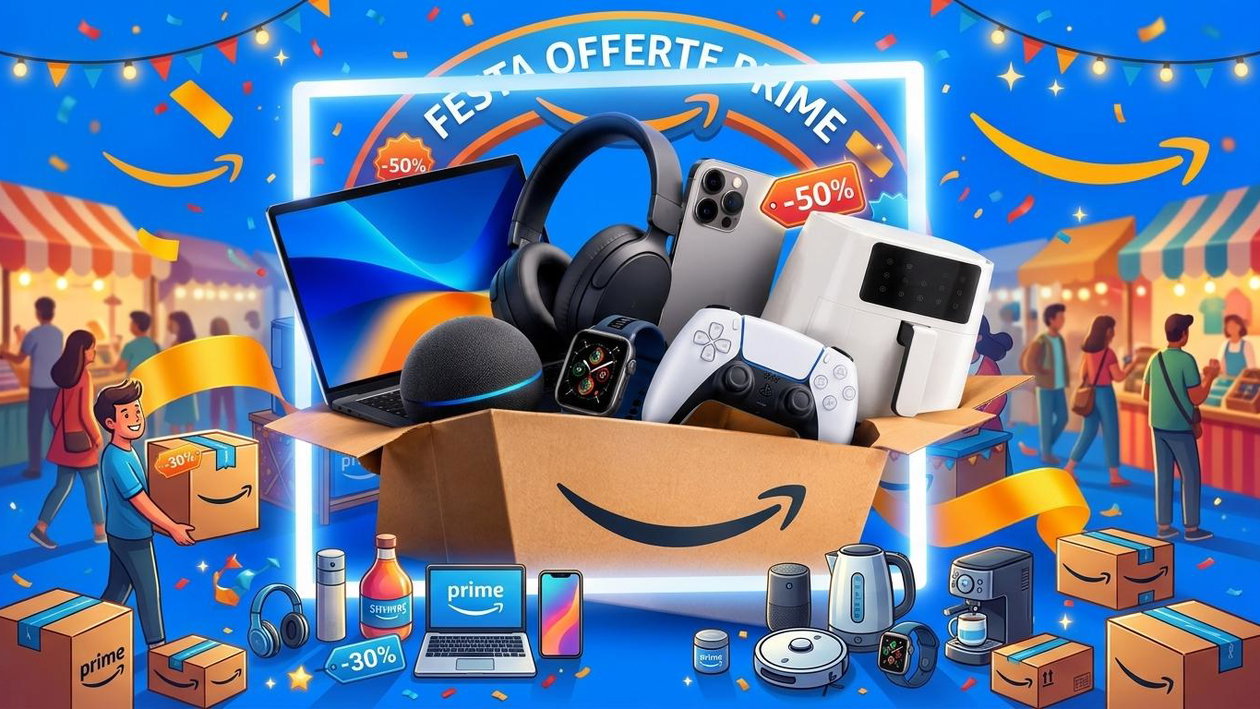 Immagine di Festa delle Offerte Prime: i migliori sconti di Amazon raccolti in un'unica pagina