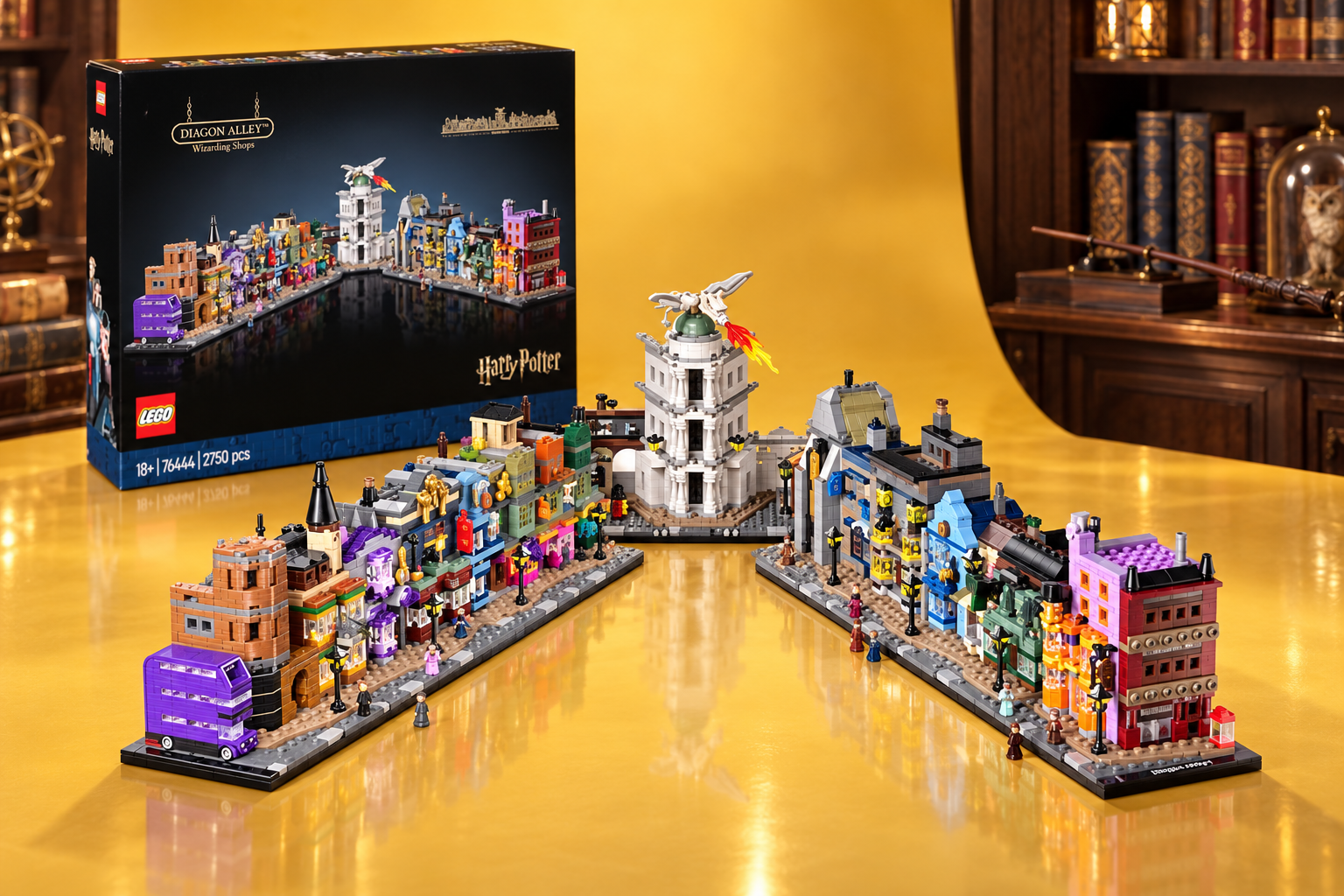 LEGO Harry Potter Diagon Alley a 156,68€, 16 negozi da esporre come vuoi