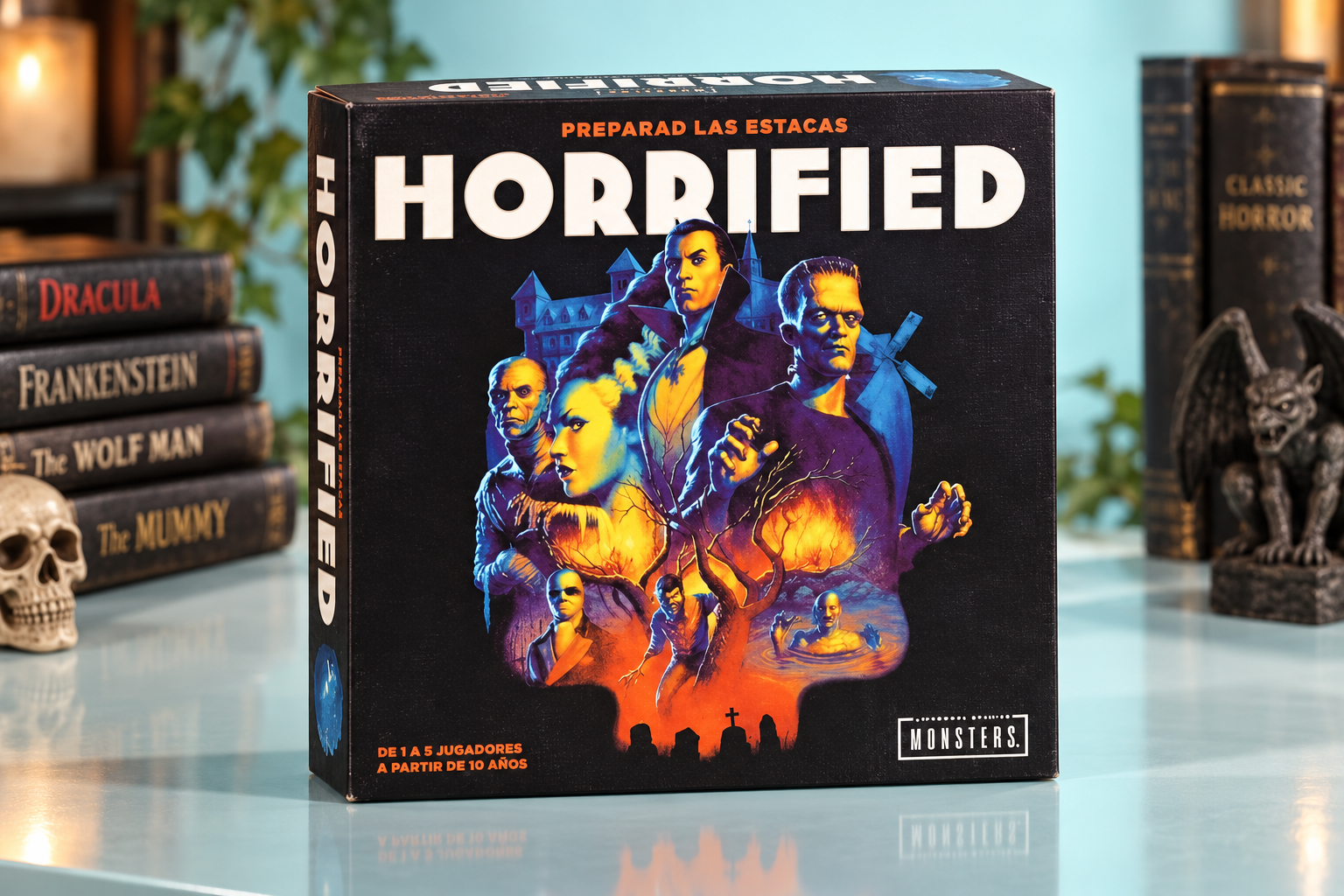 Ravensburger Horrified a 37,90€, tutti uniti contro Dracula e Frankenstein