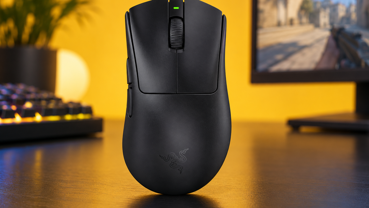 Immagine di Razer DeathAdder V3 HyperSpeed a 95€, 55 grammi per mirare senza fatica