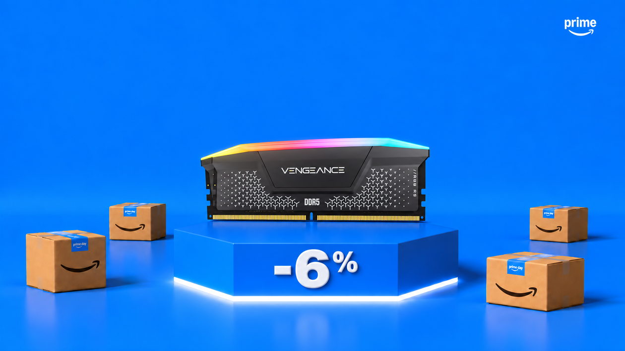 Immagine di Memoria RAM CORSAIR VENGEANCE RGB RS a 256,99€, per aggiornare il PC