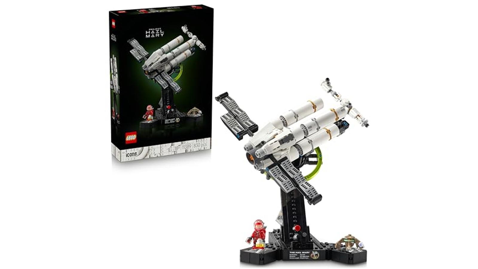 LEGO Icons L’Ultima Missione: Project Hail Mary a 86,99€, da costruire