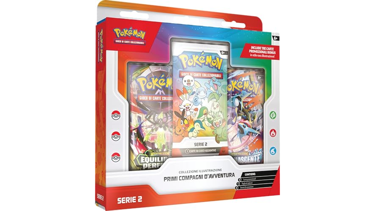 Immagine di Pokémon Primi Compagni d’Avventura Serie 2 a 16,99€, minimo storico