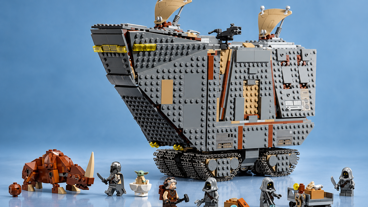 Immagine di LEGO Star Wars Sandcrawler da 199,99€ a 159,90€, fa scena in vetrina