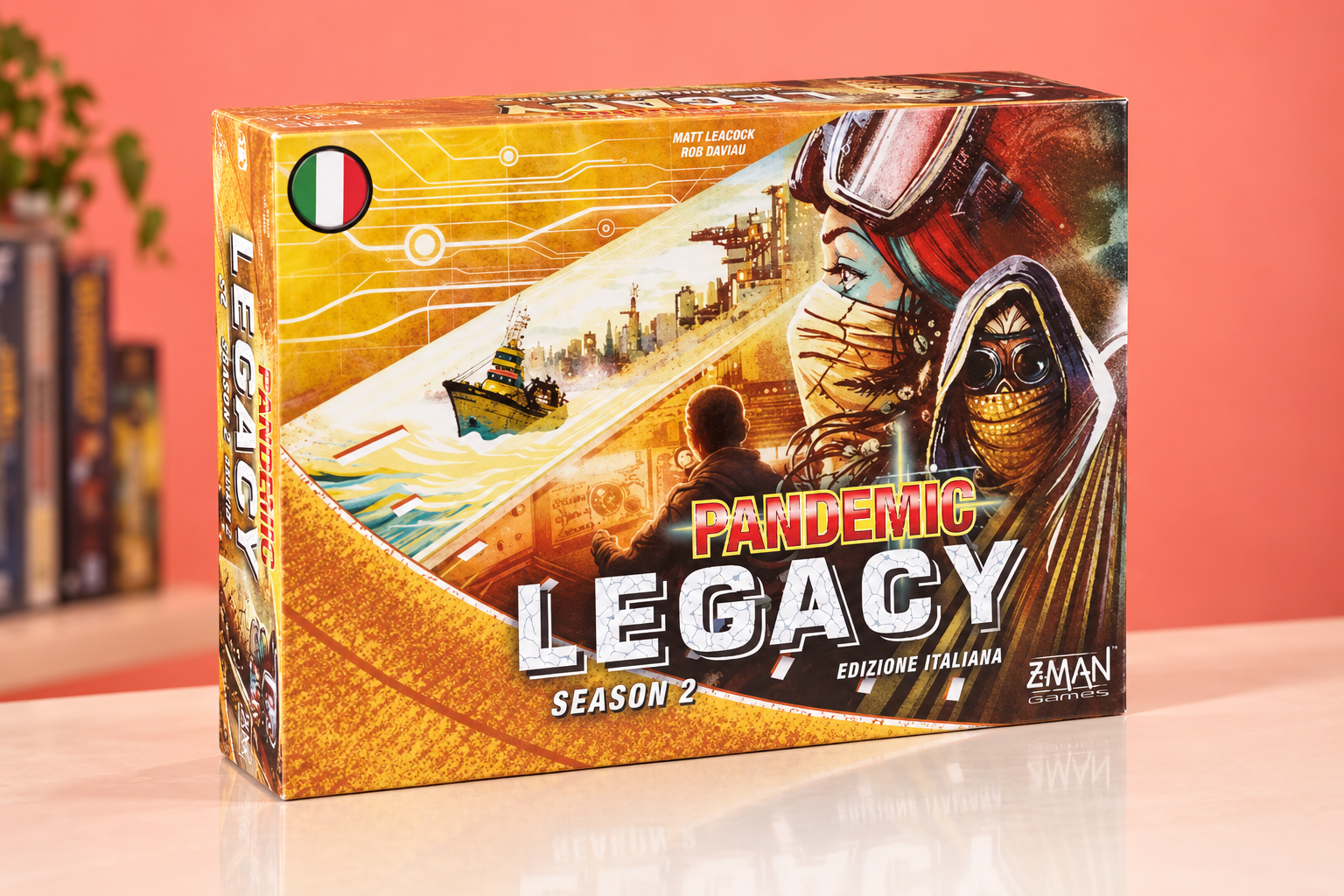 Anteprima: Asmodee Pandemic Legacy Season 2, circa un’ora in compagnia a 69,20€