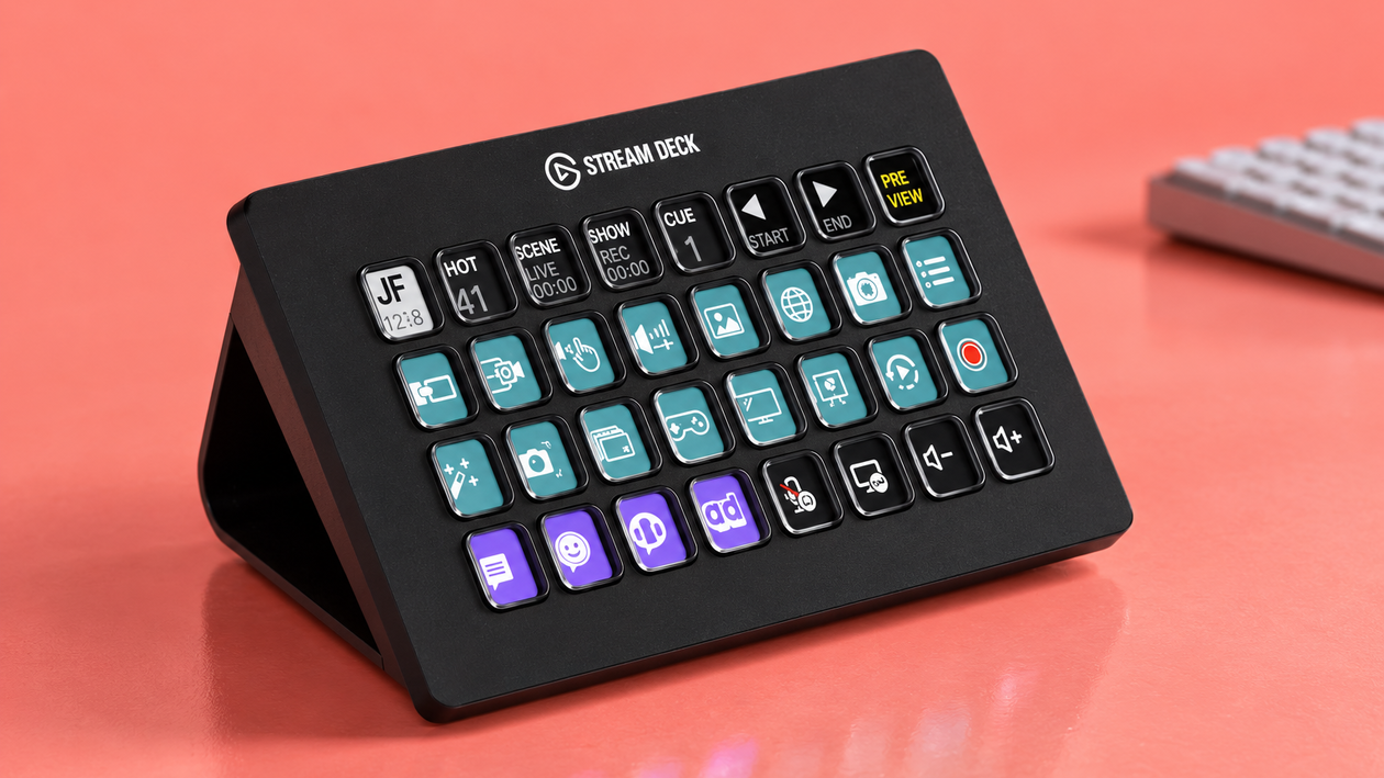 Immagine di Elgato Stream Deck XL, 32 tasti per gestire le dirette senza cercare i comandi