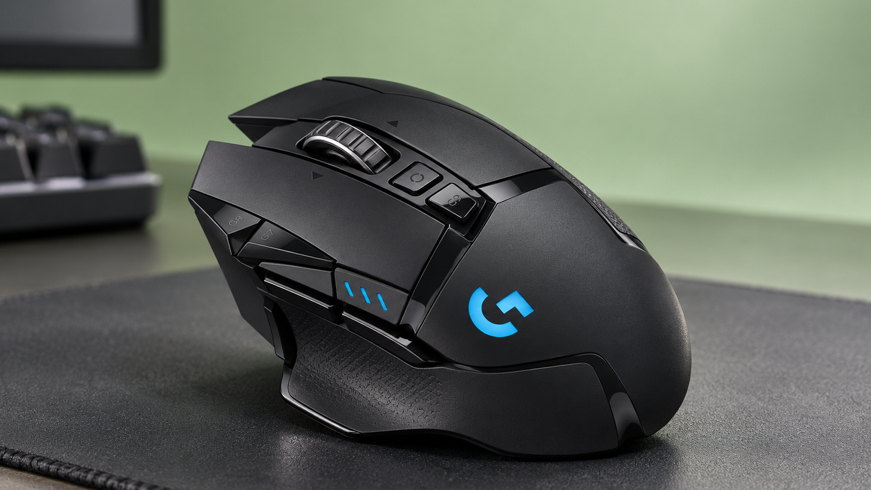Immagine di Logitech G502 LIGHTSPEED mette 11 comandi a portata di dito per 107,21€