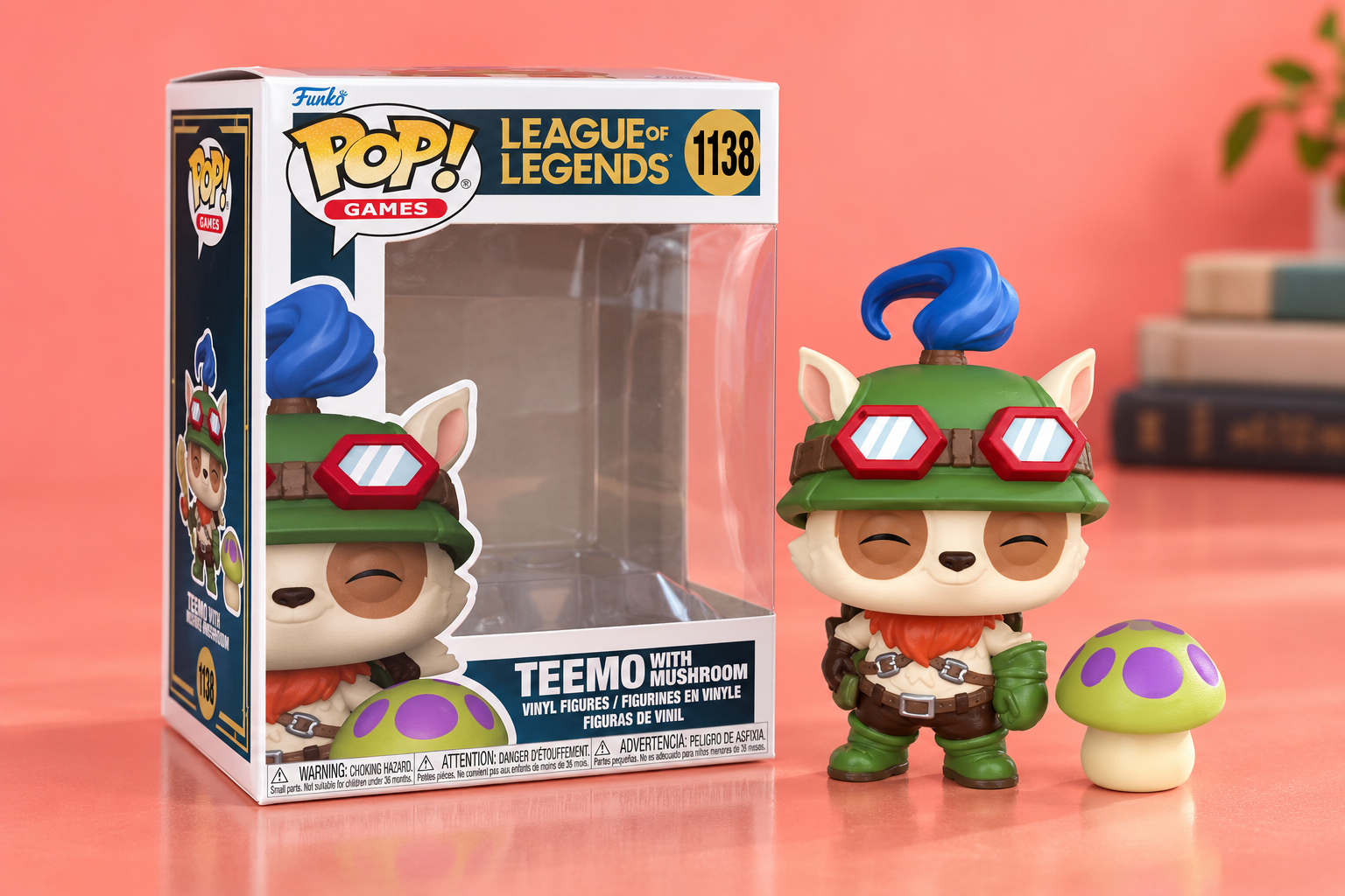 Funko Pop Teemo con Shroom, un regalo da 11,20€ per i fan di League of Legends