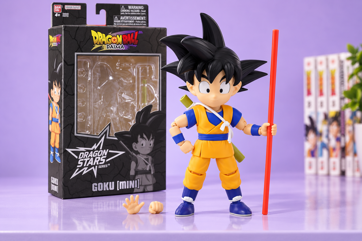 Bandai Kid Goku Daima costa 18,99€ e si mette in posa con il suo bastone