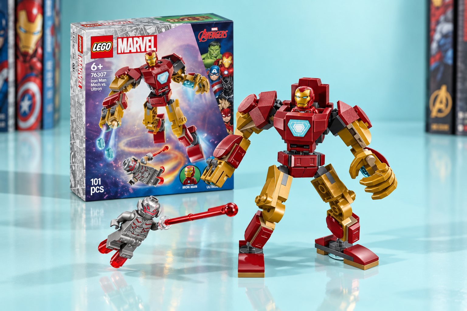 Con 10,49€ costruisci il mech LEGO Marvel di Iron Man e hai anche Ultron
