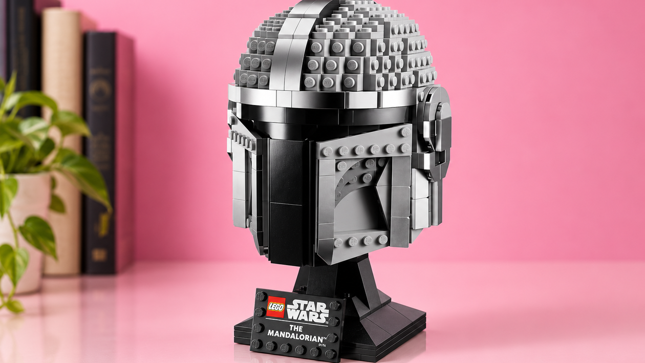 Immagine di LEGO Star Wars Casco del Mandaloriano a 48,99€, da costruire e sfoggiare