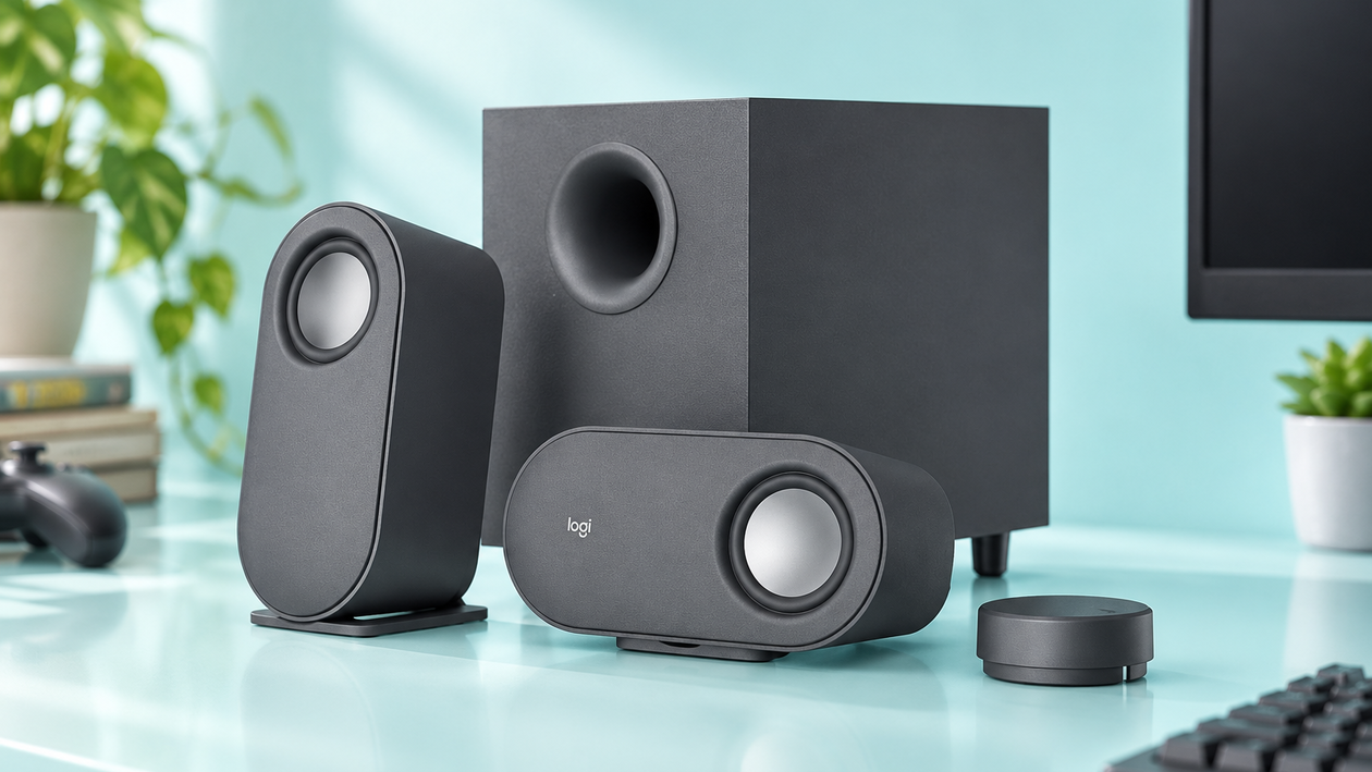 Immagine di Con Logitech Z407 regoli i bassi senza alzarti: sistema 2.1 a 74,99€