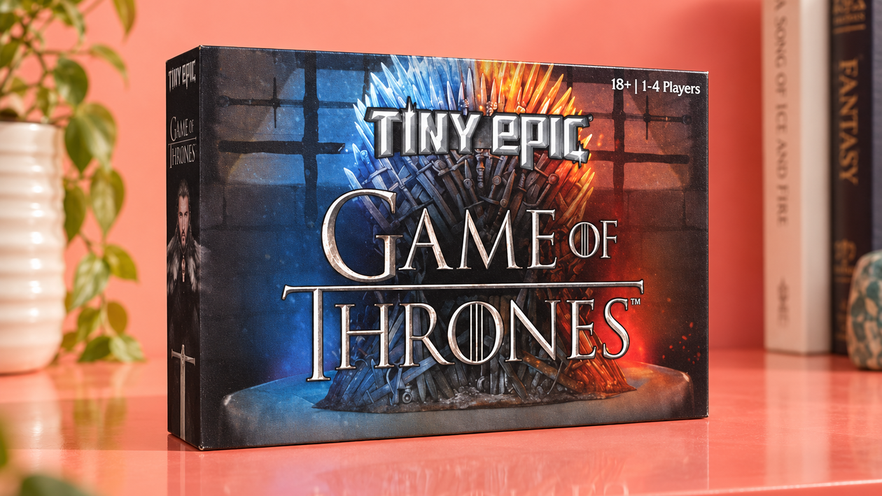 Immagine di Tiny Epic Game of Thrones a 30,72€: minimo storico, si gioca anche da soli