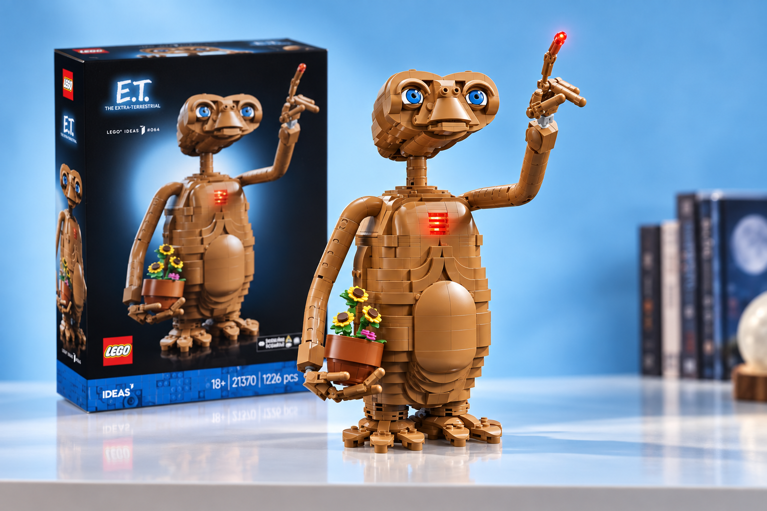 Anteprima: LEGO Ideas E.T. da 129,99€ a 90,99€, con il cuore che si illumina
