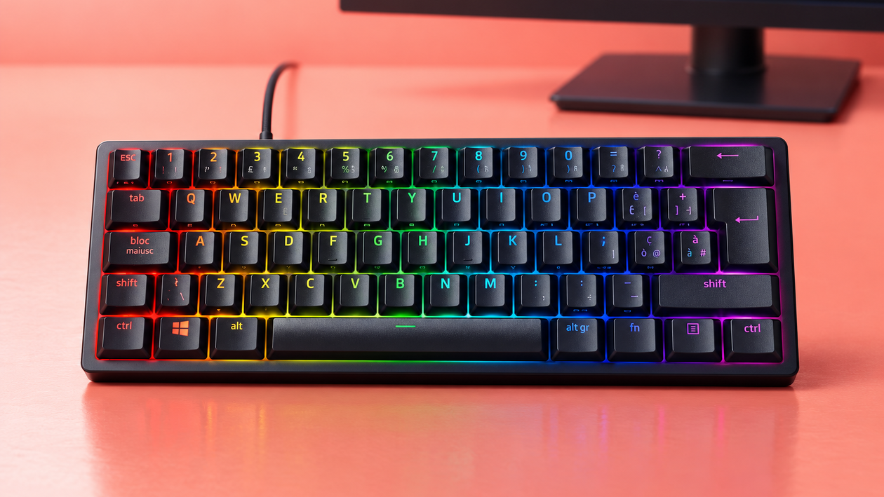 Immagine di Razer Huntsman Mini, 79,80€ per giocare senza riempire la scrivania