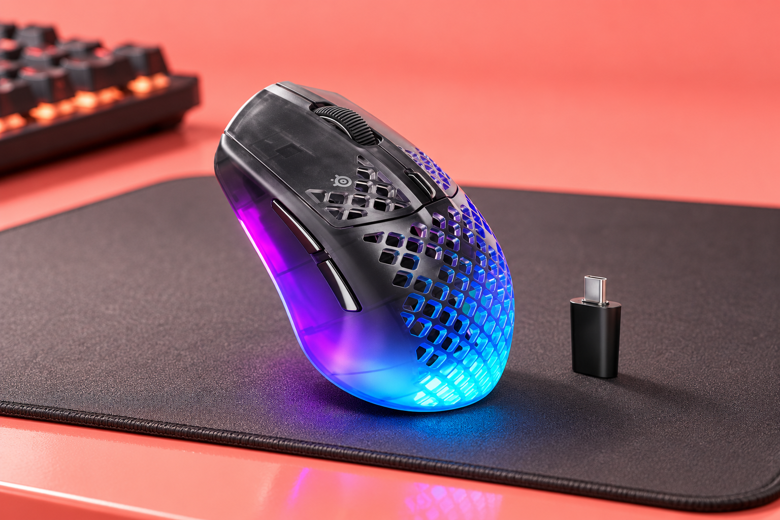 Mira senza cavo con SteelSeries Aerox 3 Wireless Gen 2 a soli 79,99€