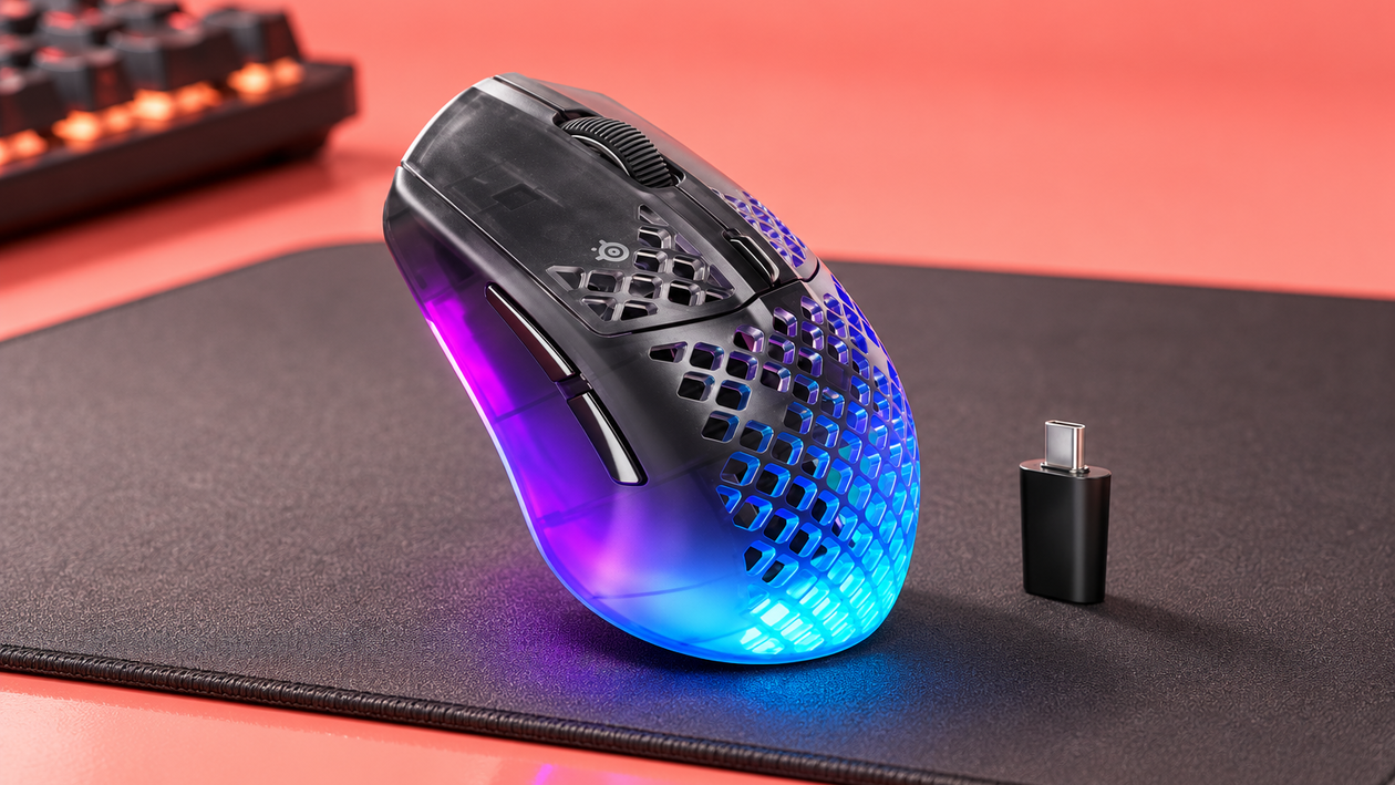 Immagine di Mira senza cavo con SteelSeries Aerox 3 Wireless Gen 2 a soli 79,99€