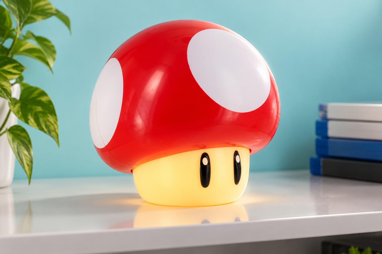 Anteprima: Paladone Fungo Super Mario a 17,98€, premi e senti il «Level-Up»