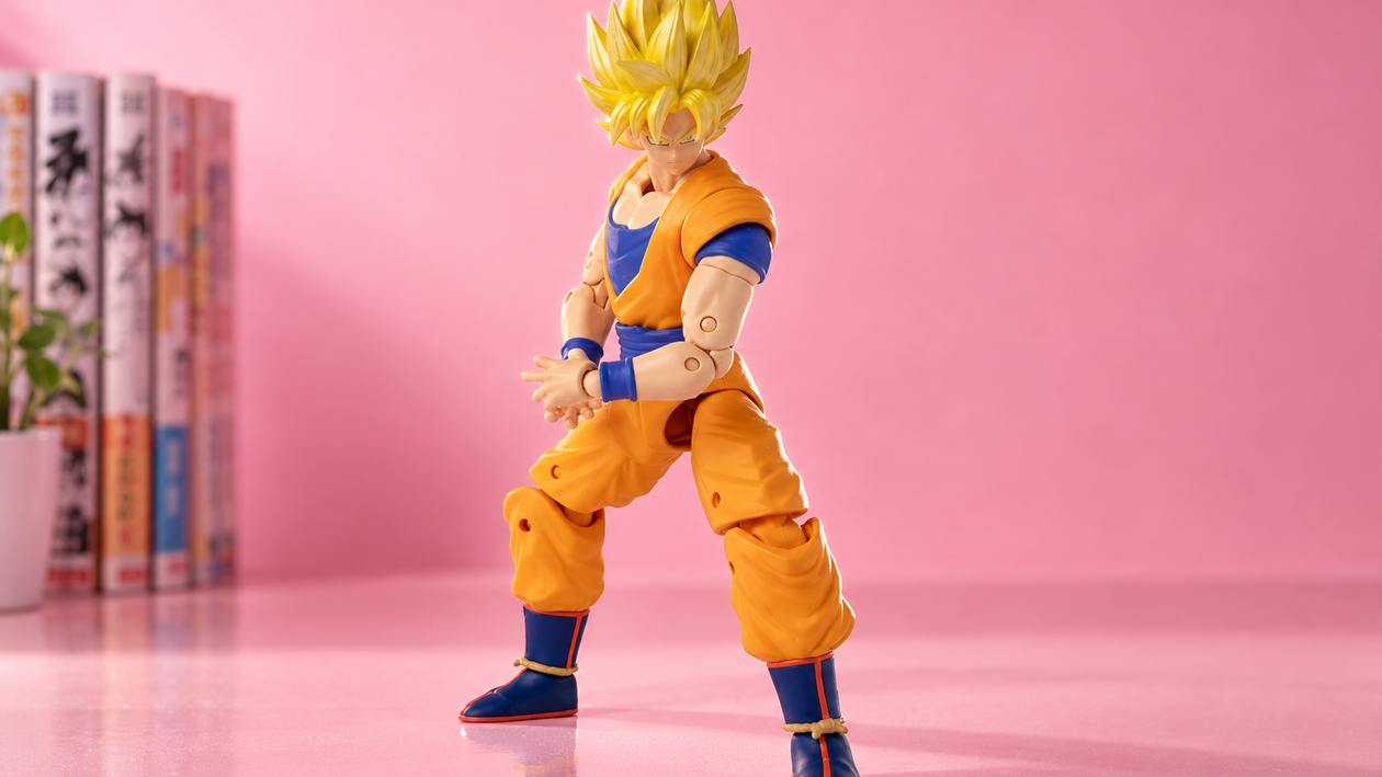 Immagine di Bandai Dragon Stars Goku Super Saiyan, le pose dell’anime a 23,30€