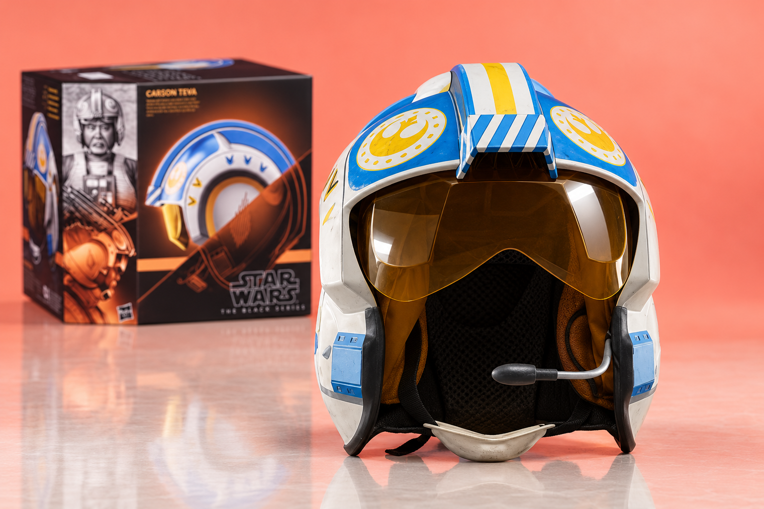Anteprima: Il casco Star Wars Black Series di Carson Teva è al -47%: un affare per i fan