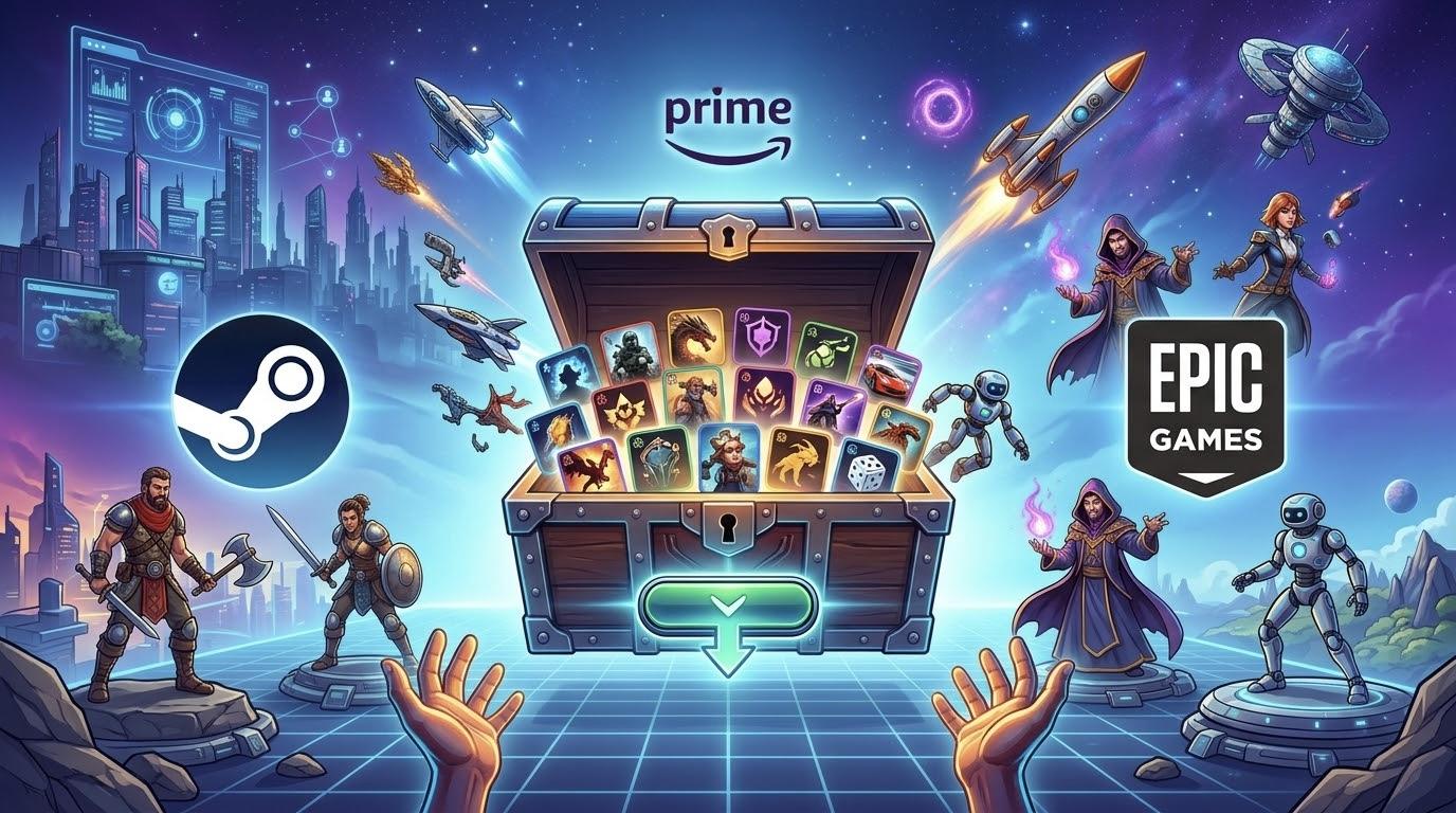 Steam, Epic e Prime stanno regalando 20 giochi: riscattateli subito